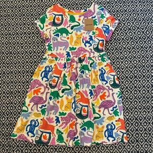 SOLD NWT Mini Boden safari Animal Print girls  Dress
